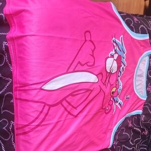 Pink Panther Graphic Jersey Top